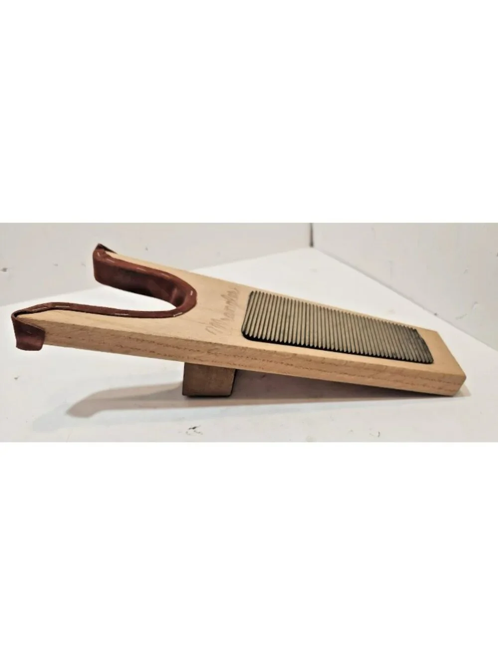 Vintage Wrangler Boot Jack - Boot Puller - Shoe Remover Wooden